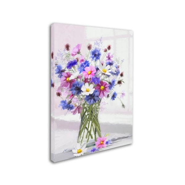 The Macneil Studio 'Cornflower' Canvas Art,14x19